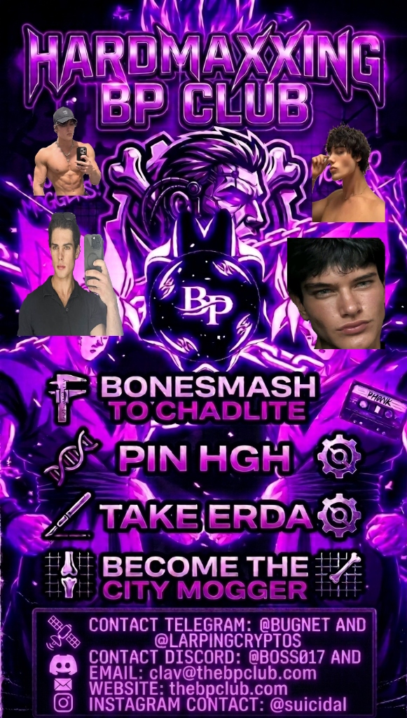 Hardmaxxing BP Club Poster